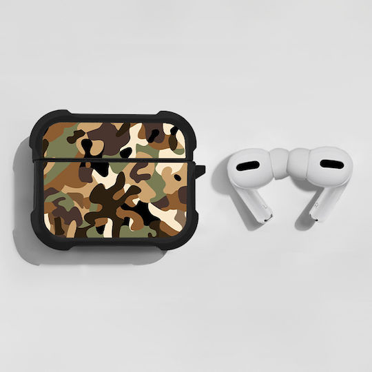 Sonique Camouflage Army Series Калъф в Кафяв цвят за Apple AirPods Pro