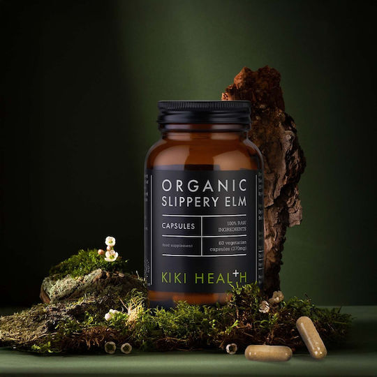 Kiki Health Organic Slippery Elm 60 veg. caps
