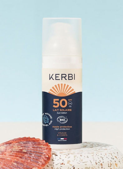 Kerbi Sunscreen Lotion for Face & Body SPF50 100ml