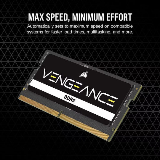 Corsair Vengeance DDR5 with Module 1x16GB and Speed 5600 for Laptop