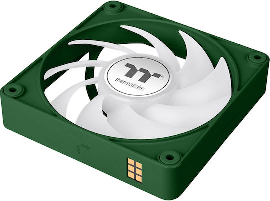 Thermaltake CT120 EX Ventilatoare Pentru Carcasă (2000rpm) cu Iluminare ARGB și Conexiune 4-Pin PWM 3 Buc Verde Racing