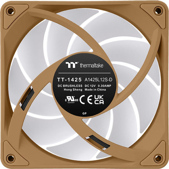 Thermaltake CT140 Ex Case Fans (1800rpm / 90.3cfm) with ARGB Lighting 3pcs Gravel Sand