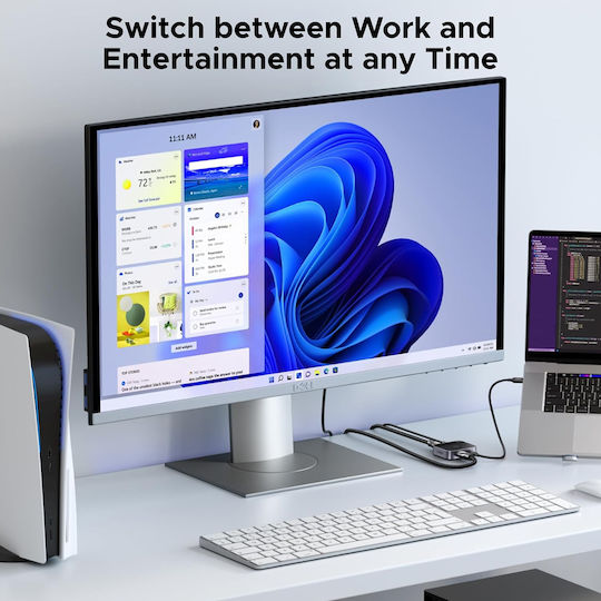 Ugreen Hub 2 Θυρών USB 2.0 με σύνδεση USB-C