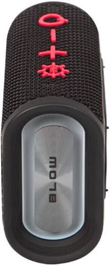 Aqua Tune Wasserdicht Bluetooth-Lautsprecher 5W mit Radio und Akkulaufzeit bis zu 3 Stunden Schwarz