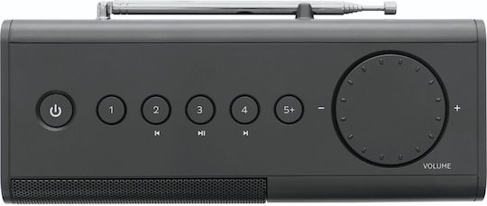 Technisat DigitRadio 217 Φορητό Ραδιόφωνο Ρεύματος / Μπαταρίας DAB+ με Bluetooth Μαύρο