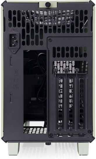 Thermaltake TR100 Mini Tower Κουτί Υπολογιστή Verde Green
