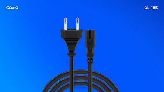 Savio Kabel IEC - IEC 5m 1Stück