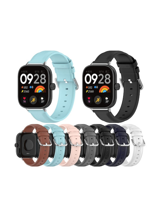 Λουράκι Δερμάτινο Γαλάζιο (Smart Band 9 Pro)