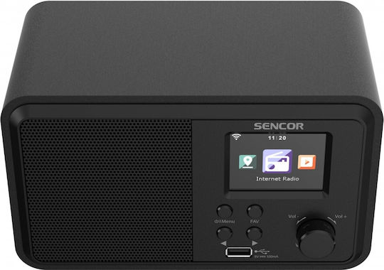 Sencor SIR 5100WDB Επιτραπέζιο Ραδιόφωνο DAB με Bluetooth και USB
