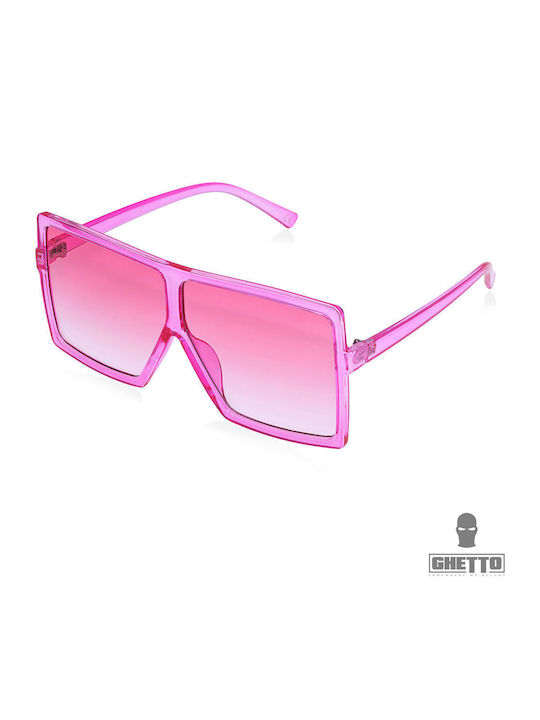 Ghetto Ghetto Sunglasses with Black Frame lm000-3 Leopard Black