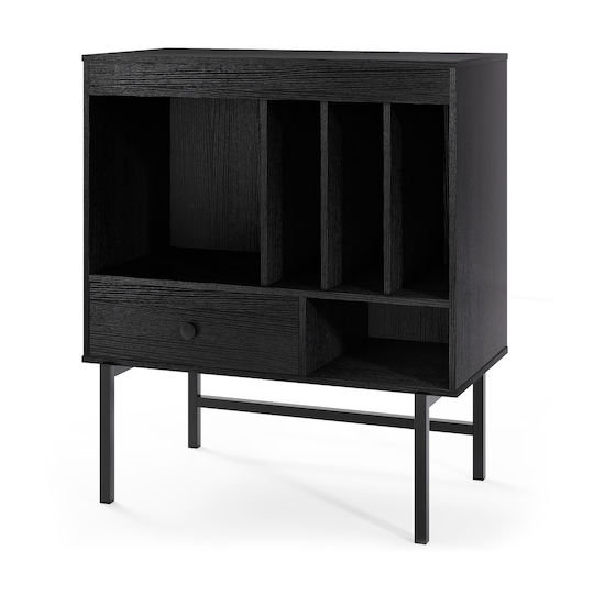 Costway Έπιπλο Hi-Fi Μαύρο 36x70x80cm