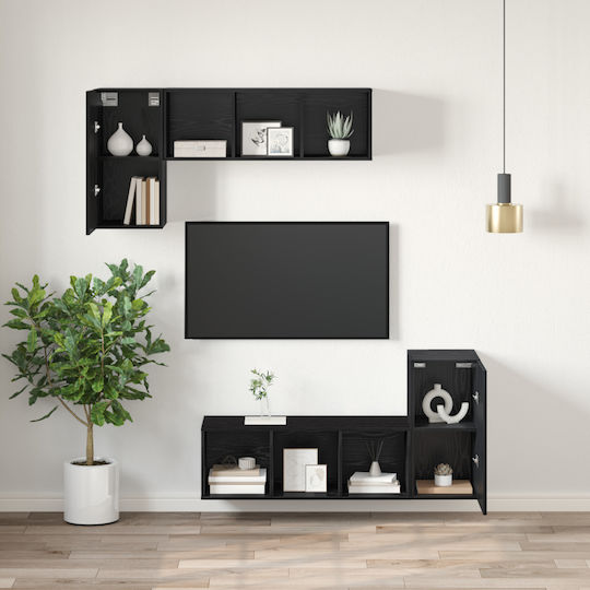 Unitate TV pentru sufragerie Black Oak