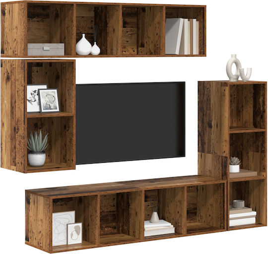 Животно помещение ТВ единица Old Wood Д37xШ37xВ142.5бр
