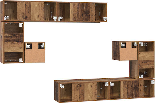 Животно помещение ТВ единица Old Wood Д30.5xШ30xВ30бр