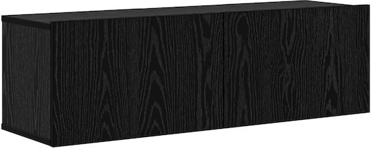 Животно помещение ТВ единица Black Oak Д100xШ30xВ30бр