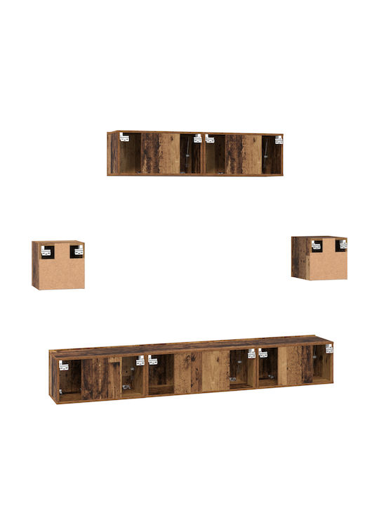 Living Room TV Unit Old Wood L80xW30xH30cm