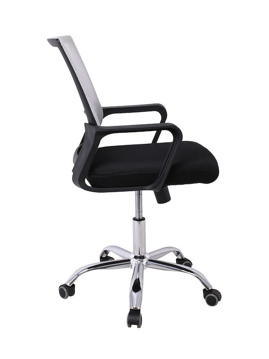 Woodwell Bf2110 Bürostuhl mit Neigen Grau - Schwarz