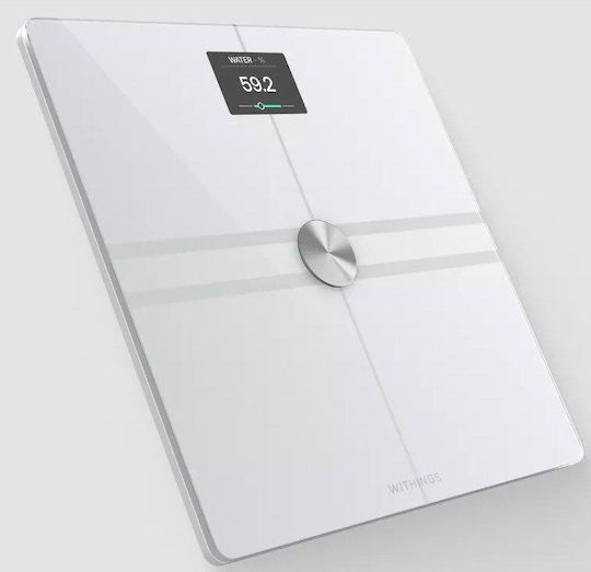 Withings Smart Bathroom Scale with Body Fat Counter White 13700546708050