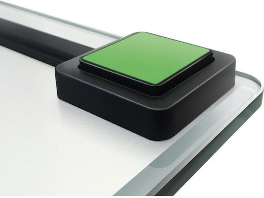 Soehnle Shape Sense Control 200 Digital Badezimmerwaage mit Körperfettmessung in Weiß Farbe