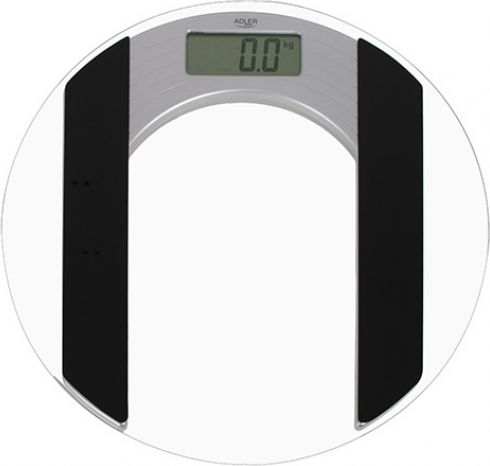 Adler Digital Badezimmerwaage in Schwarz Farbe AD 8122