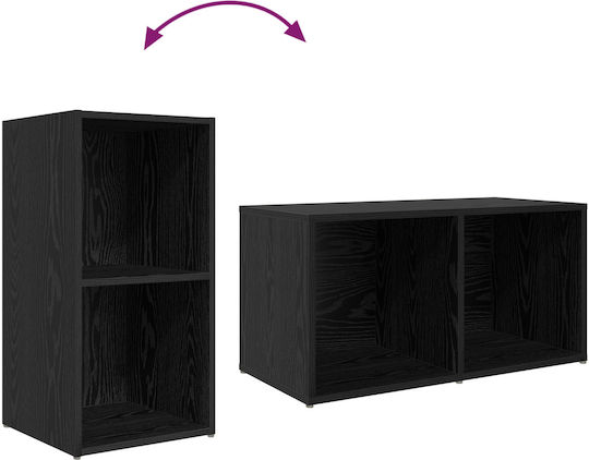 Unitate TV pentru sufragerie Negru Unitate TV pentru sufragerie Negru