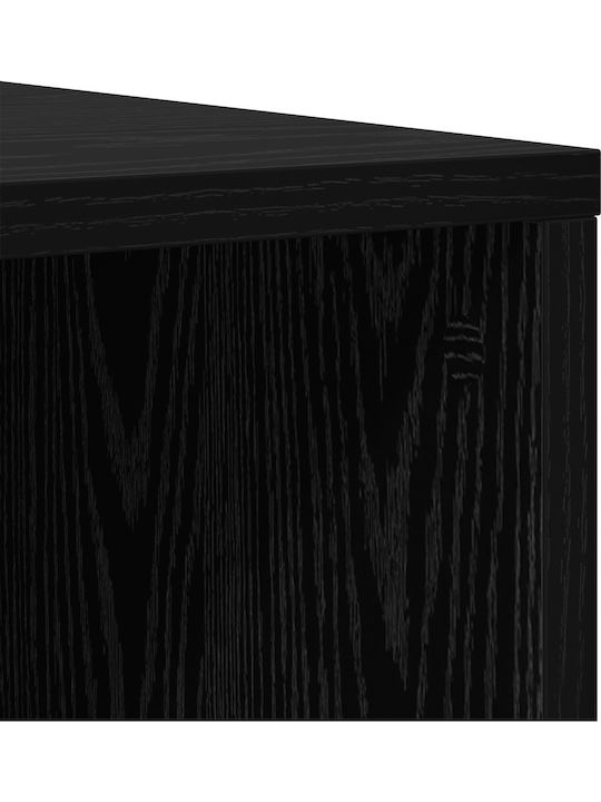 Wohnzimmer TV-Einheit Schrank Schwarz