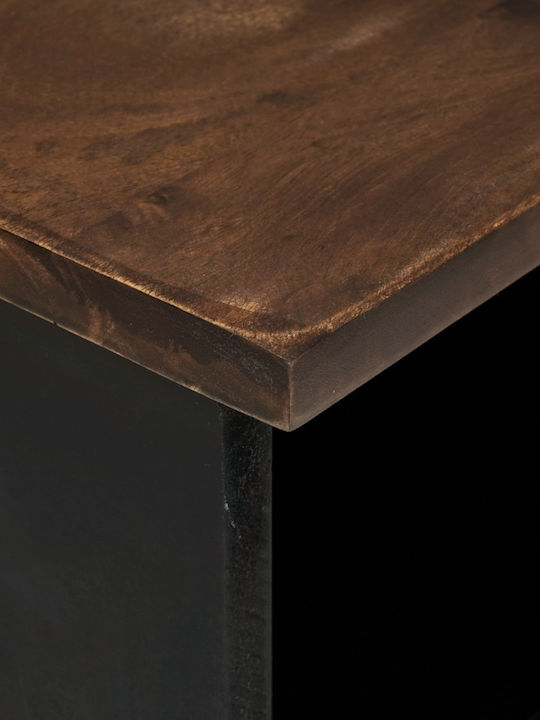 TV Stand Made of Solid Walnut Wood M80xD33.5xH46cm