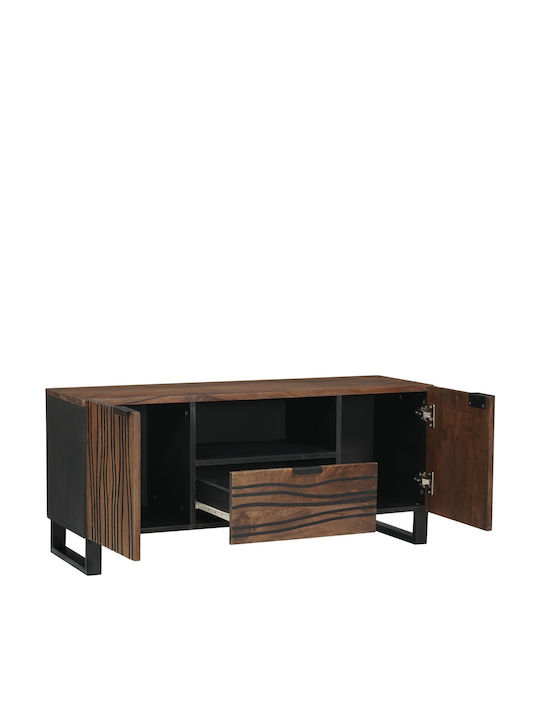 TV Stand Made of Solid Wood Brown M105xD33.5xH46cm
