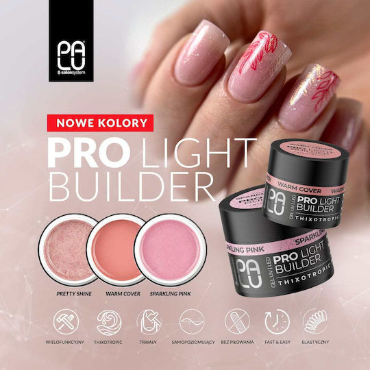 Τζελ Χτισίματος Palu Pro Light Ροζ 12g