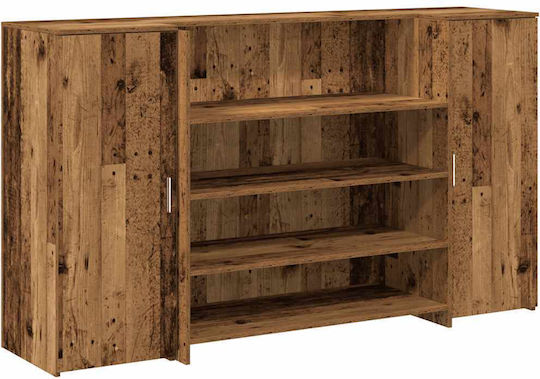 vidaXL Professionelles Büroempfang P180xB50xH103,5cm mit Schrank