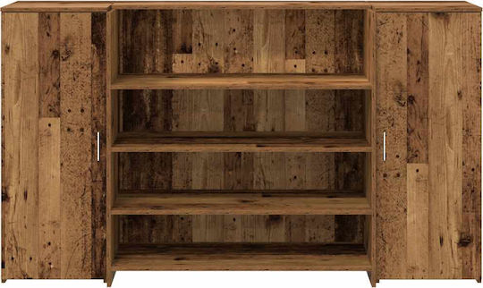 vidaXL Professionelles Büroempfang P180xB50xH103,5cm mit Schrank