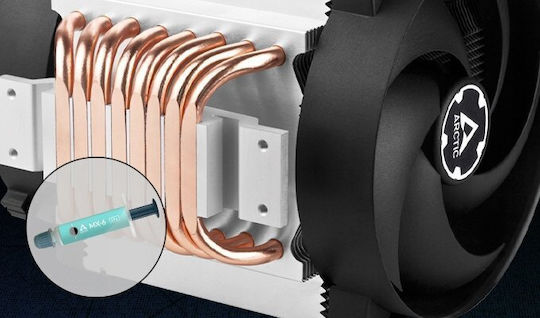 Arctic Freezer 4U-M Rev. 2 CPU Kühlung Doppellüfter für Socket / Schwarz