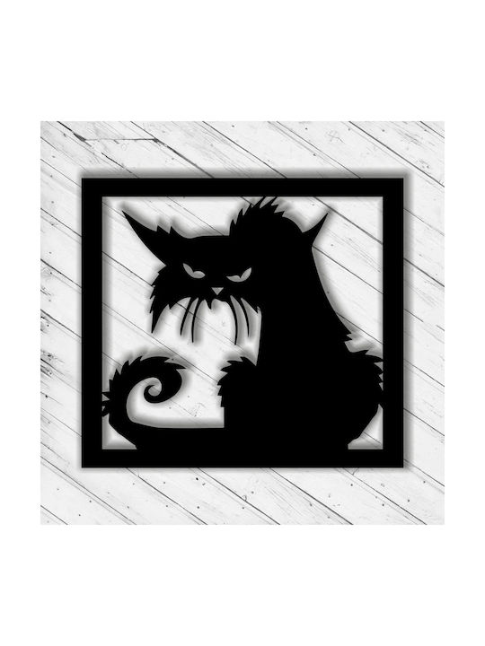 Vivatechnix Decorațiune Siluetă Din Metal 60x60cm