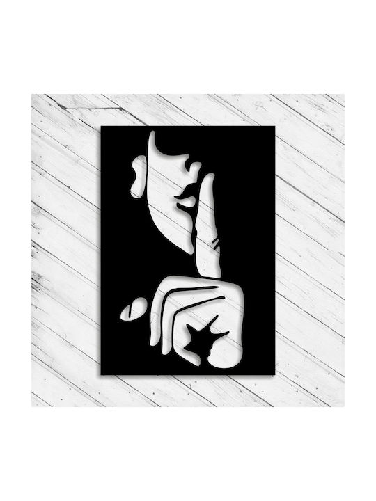 Vivatechnix Decorațiune Siluetă Din Metal 60x60cm