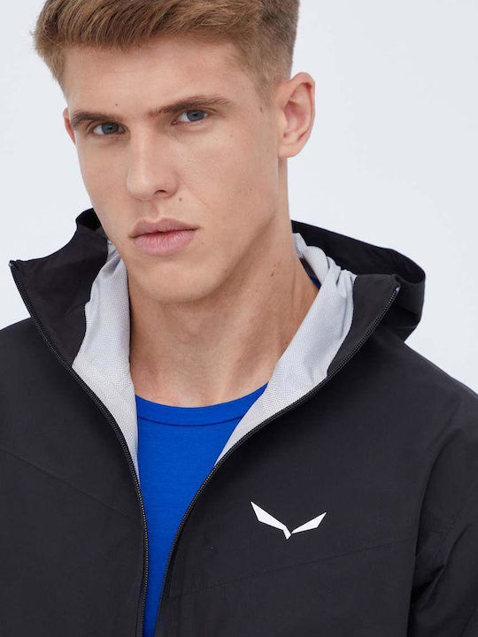 Puez Aqua 4 Activewear Waterproof Black Jacket