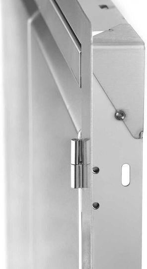 Grandhall Grandpro Usa Cadru Încorporat Din Oțel Inoxidabil Grandhall A08001002t 45 X 57 X 4 Cm Bucătărie Insulă Exterior Argintiu