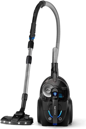 Philips PowerPro Expert Staubsauger 900W Beutellos 2Es Schwarz