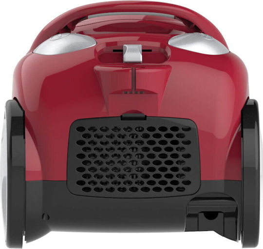 Daewoo RCC-150R-3 Ηλεκτρική Σκούπα 700W με Κάδο 1.2lt Κόκκινη