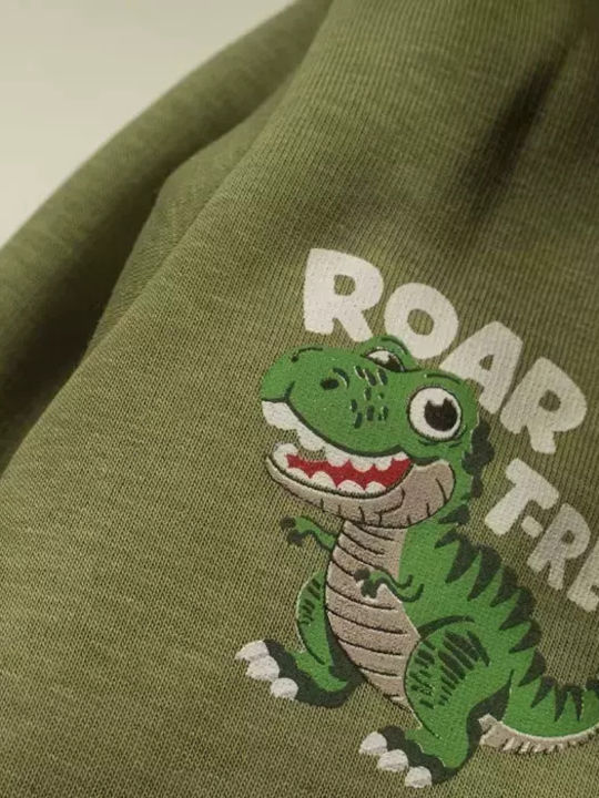 Kinder Sweatpants Set - Jogginganzug Khaki 3Stück