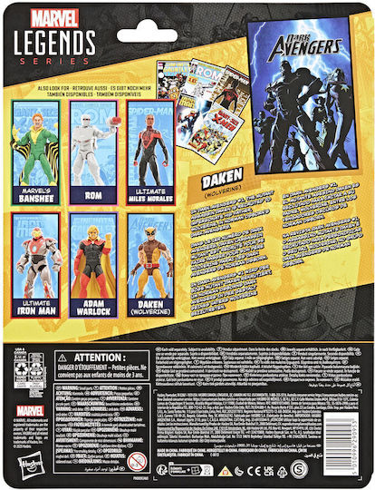 Φιγούρα Δράσης Dark Avengers Marvel Legends 15εκ.