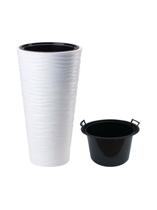 Marhome Sand Slim Pot Plastic 38.7x38.7x75cm.