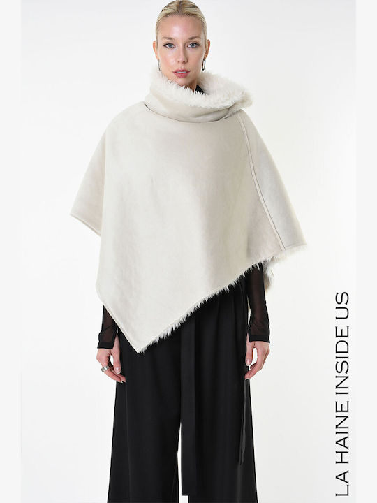 Women's Poncho White
