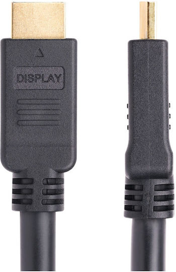 StarTech HDMI 2.0 Premium High Speed 4K 60Hz HDR Cable HDMI male - HDMI male 10m Μαύρο