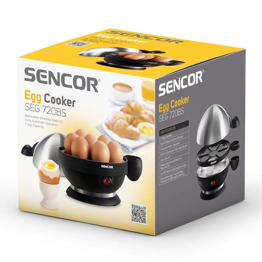 Sencor Яйцеварка 7 Места 380W Черен
