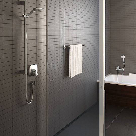 Hansgrohe Logis Built-in Faucet Mixer for Shower 1 Exit Chrome