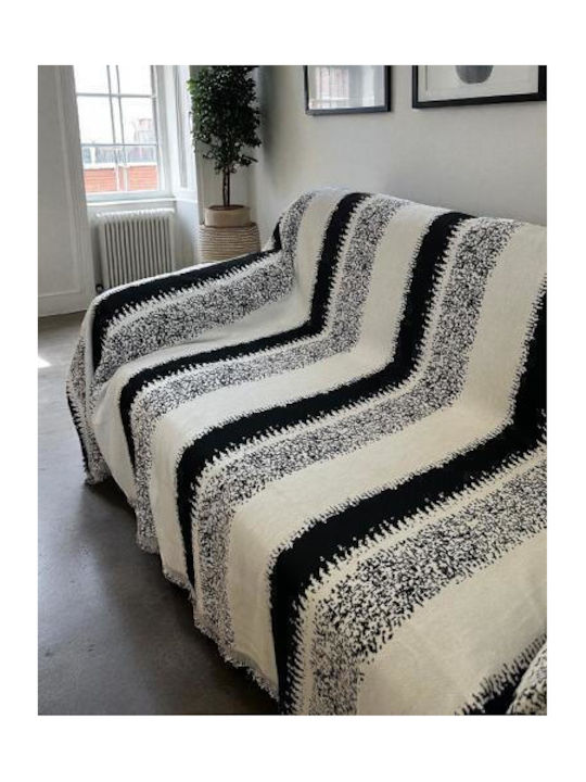 Linea Home Bengal Set De Pleduri 3 Buc Chenille Negru