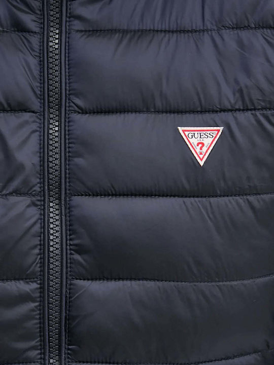 Women's Puffer Jacket for Winter with Hood Blue