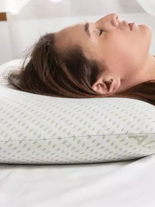 Alpha Foam Cloud Comfort Aloe Vera Kopfkissen Schlaf Memory-Schaum Anatomisch 42x65x18cm