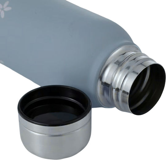 Uncle George BPA Free Μπουκάλι Θερμός Ανοξείδωτο BPA Free 500ml Γκρι