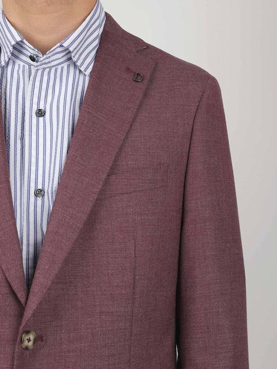 Herrenanzugsjacke Burgundisch